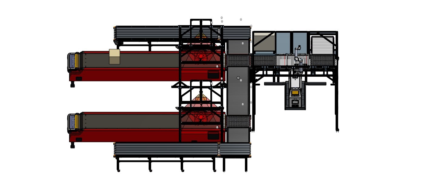 Container unloading system
